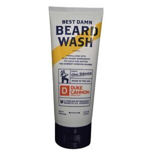 Duke Cannon Best Damn Beard Wash Citrus Hefeweizen 6 oz - New